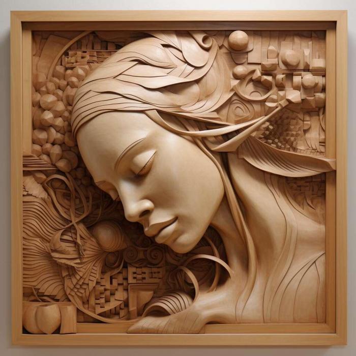 نموذج ثلاثي الأبعاد لآلة CNC 3D Art 